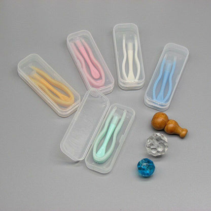 Contact Lenses Box Color Lenses Tweezers Case Travel Kit Holder Container Unisex