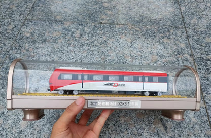 1:68 34CM Beijing Airport Express QZK5 Metro Subway Trains Vehicle Diecast Model