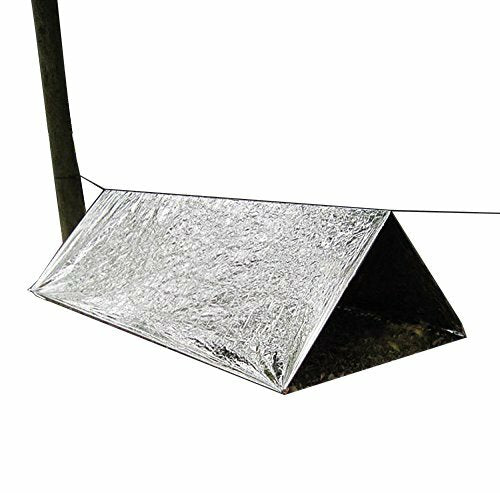 Two Person Mylar Emergency Tent Shelter - 8 Feet by 5 Feet
