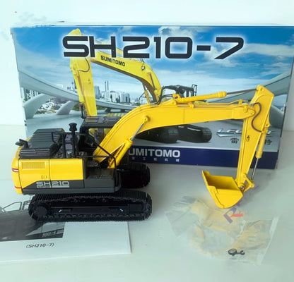 1:50 SH210-7 Excavator Construction Machinary Equipment Diecast Model Collection