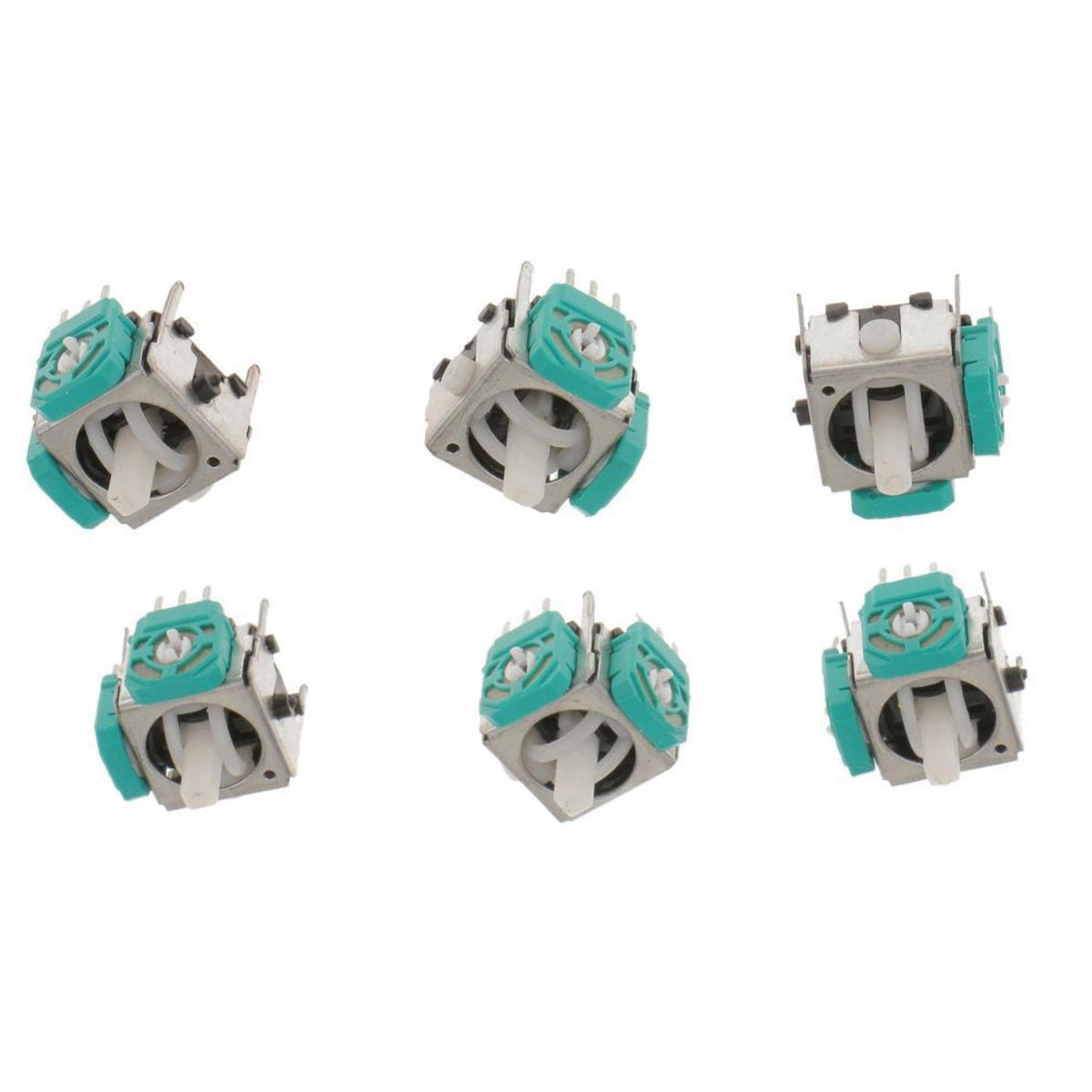 6 Pack Analog Joystick Switch Replacement For Nintendo Game Cube Controller G