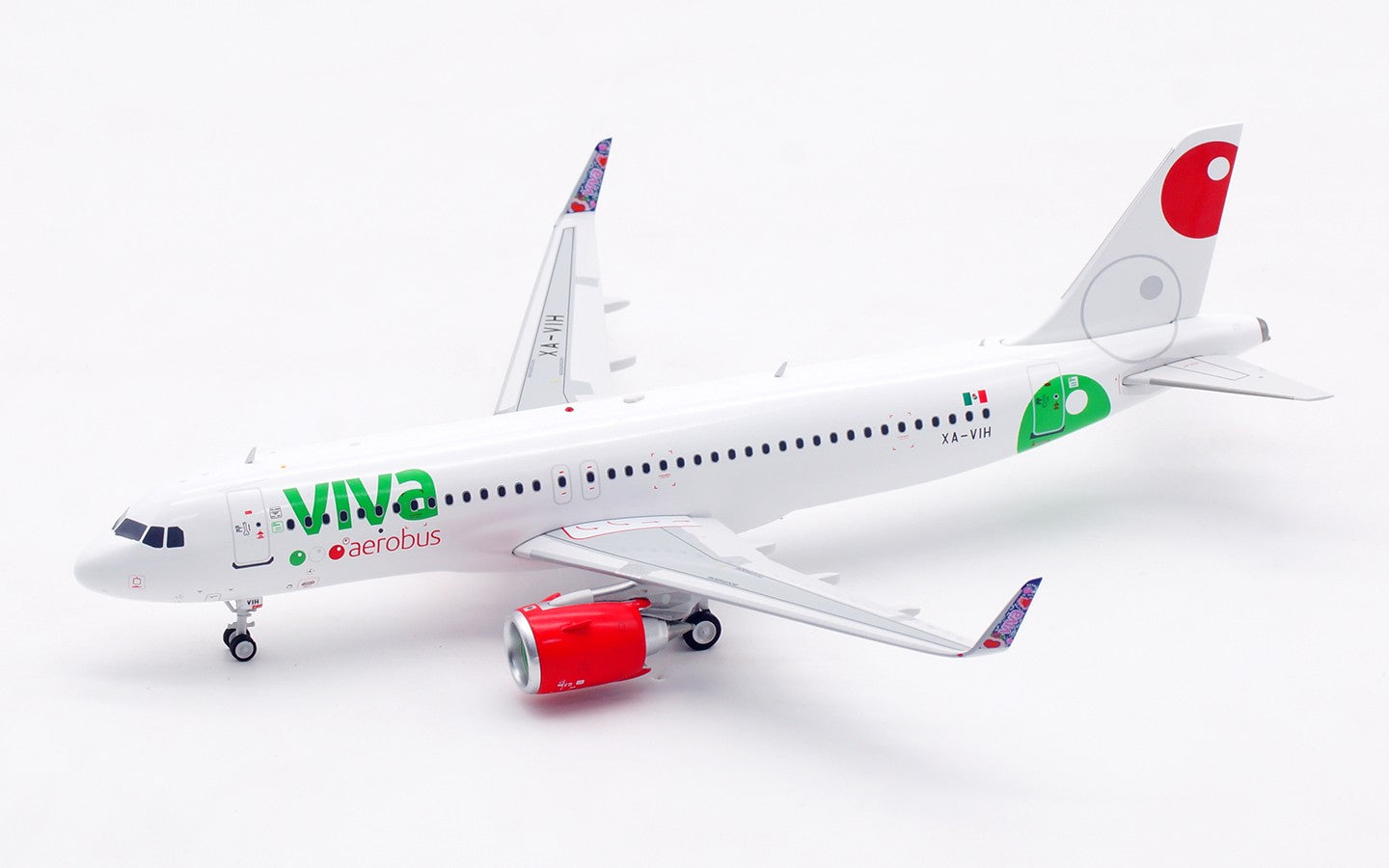1:200 InFlight Viva A320 XA-VIH Passenger Airplane Diecast Aircraft Model