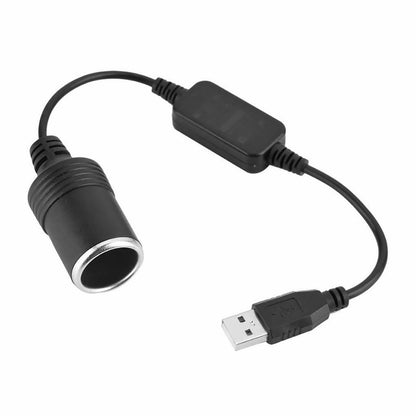 Universal USB Car Boost Line Socket Power Conversion Adapter Charger Cable