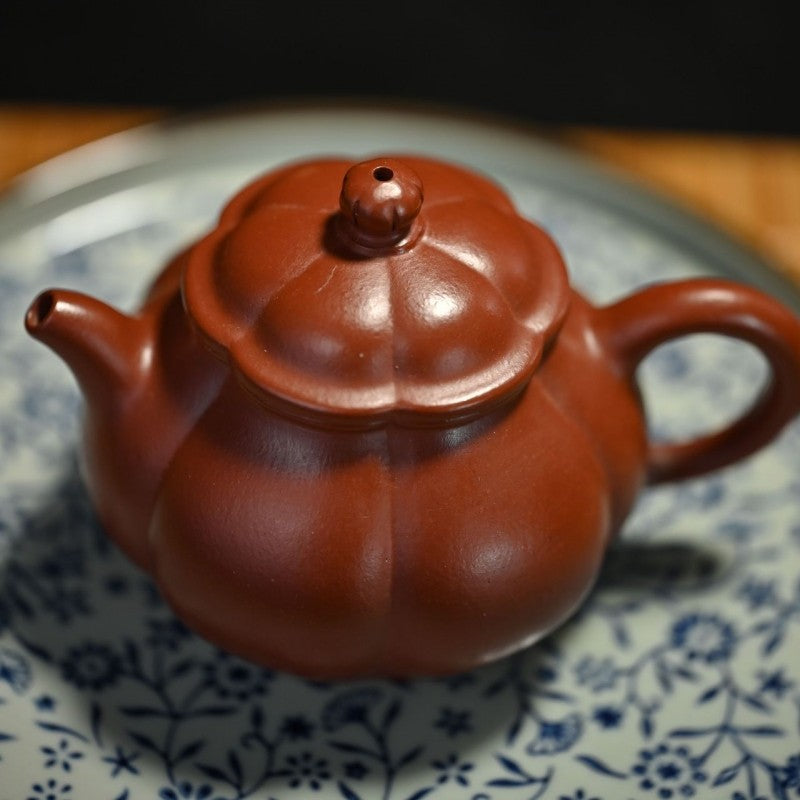 Original Ore Real Yixing Zisha Zhu Clay Tea Pot 150ml Master Pot 7 Infuser Holes