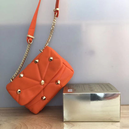 Women's Shoulder Bags Soft Leather Small Square Bag Handbags Messenger Purse 1PC