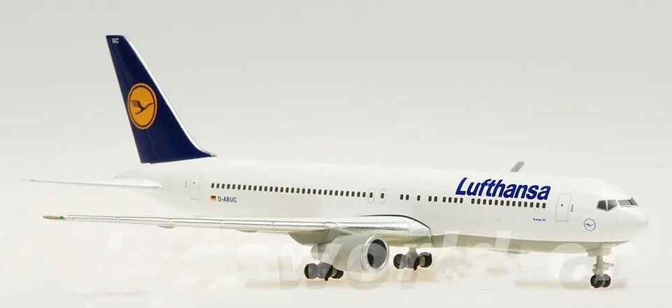 1:500 Herpa Lufthansa BOEING 767-300 Passenger Airplane Diecast Aircraft Model