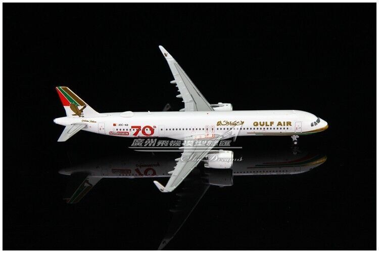 1:400 JC Wings GULF AIR AIRBUS A321neo Passenger Airplane Diecast Aircraft Model