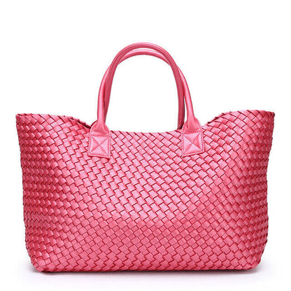 Brand Design Woven Handbags For Women Bales Fashion Tide Weave Hand Shoulder bag