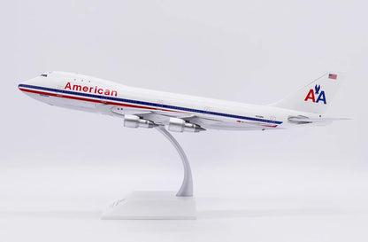 1:200 JC Wings American Airlines Boeing 747-100 Passenger Airplane Diecast Model