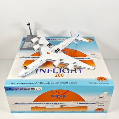 1:200 InFlight NASA DC-8-72 N817NA Passenger Airplane Diecast Plane Model