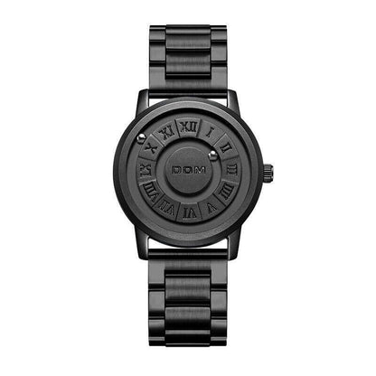 Mens Watch Magnetic Ball Bearing Wrist Watches Unique Stainless Steel Gift Uk