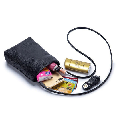 Leather Handbags Women Large Shoulder Bag Phone Pocket Card Holder Crossbody Bag