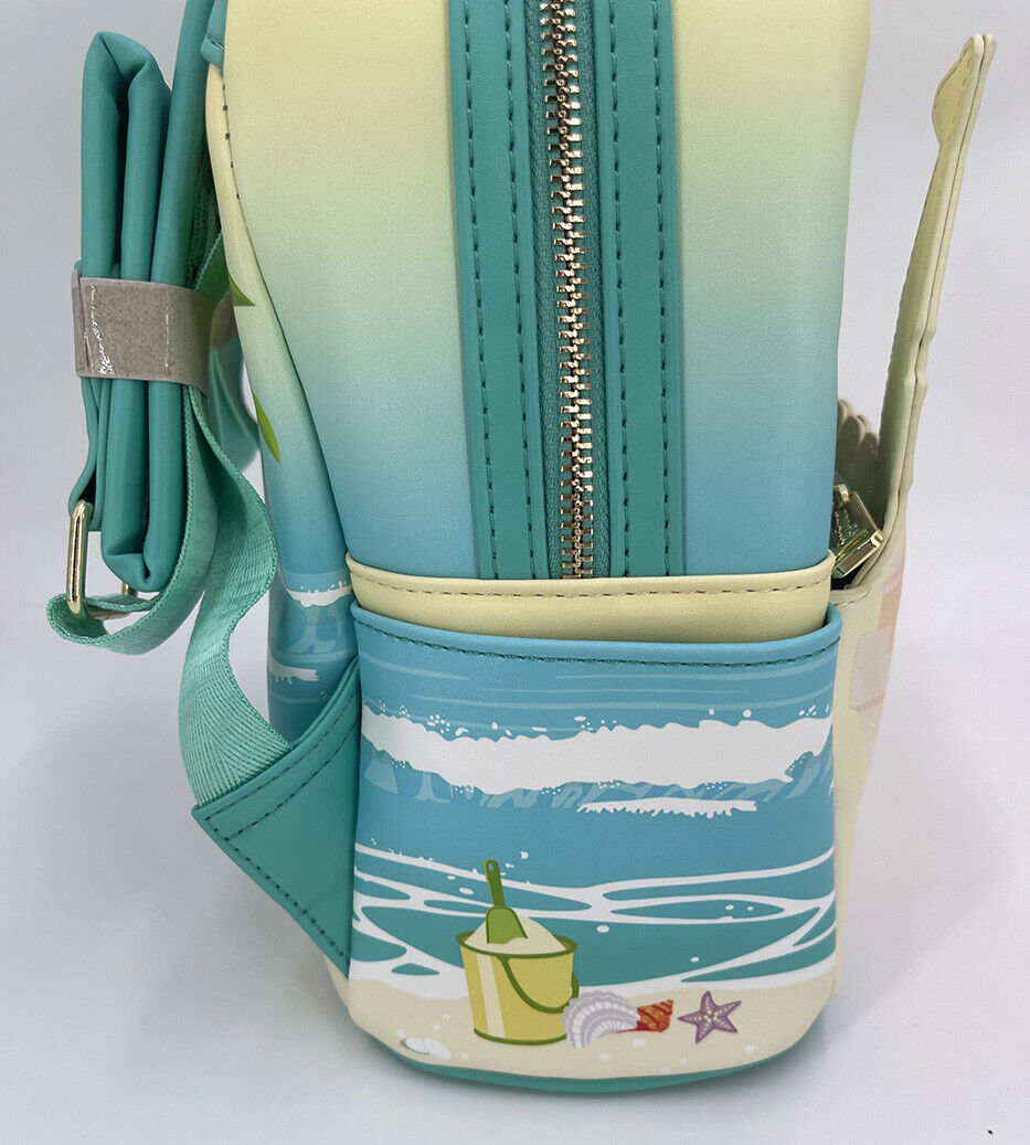 Disney Sandcastle Beach Surprise Collection Mini Backpack Loungefly Bag Stitch