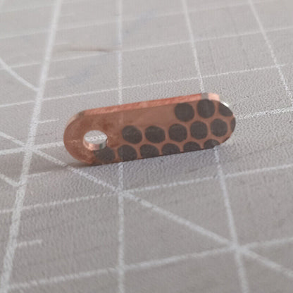 1PC Clip Hole Patch for Rick Hinderer XM18 3.5” Superconducting Patch