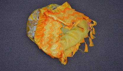 Yellow Auspicious Umbrellas Buddhist Hung Buddhist Temples Decoration
