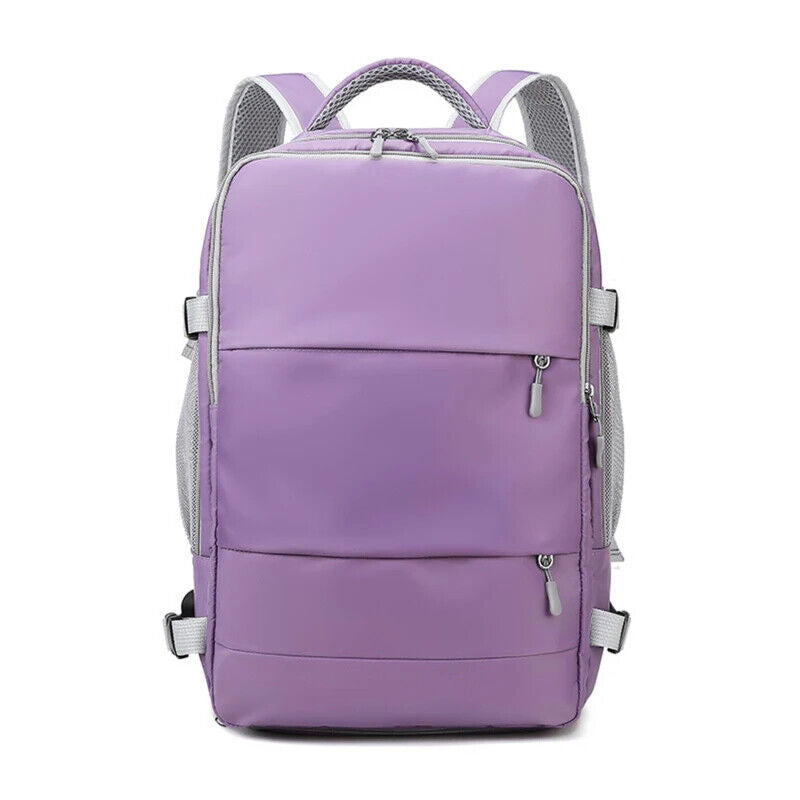 Women Travel Backpack Water Casual Daypack Bag USB Charging Port Backpack