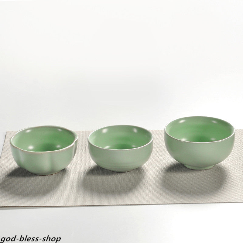 Ruyao Crackle Glaze Tea Cup Chinese Porcelain Kungfu Cup Of Tea China Ceramic