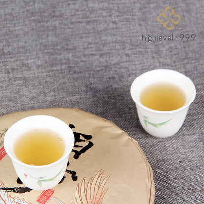 357g Raw Pu'er Tea Cake Pasha Spring Ancient Tree Honey Aroma Smooth Sweet