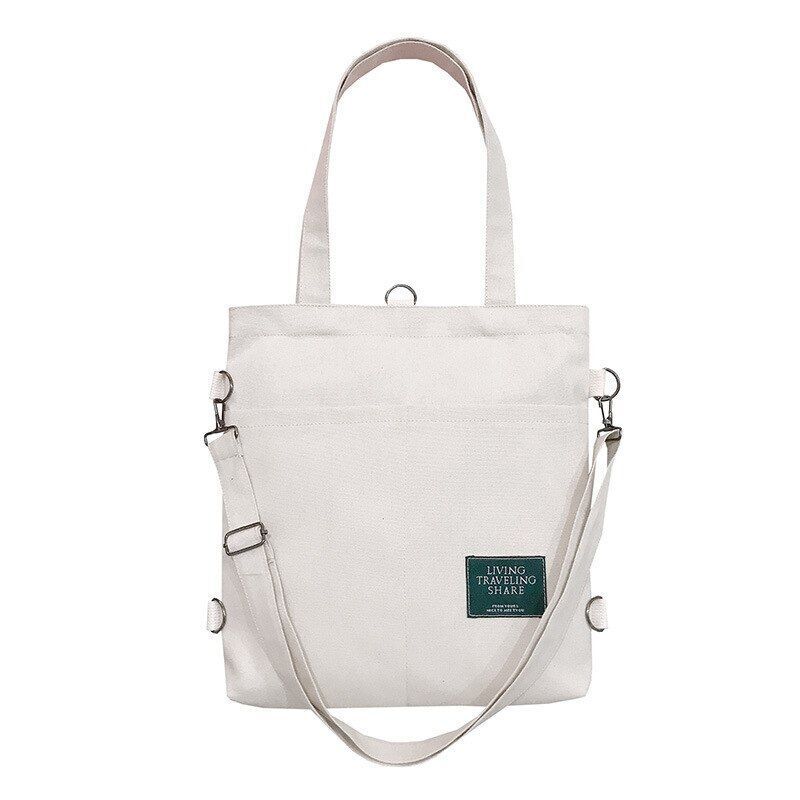 Shoulder Tote Bag Large Handbags Canvas School Backpack Crossbody Bag 33*38*4 CM
