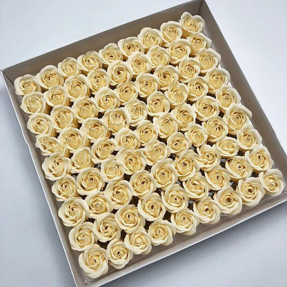 Bath Soap 81Pcs Lot Rose Flower Body Floral Scented Valentines Day Gift Holding