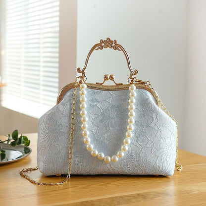 Bag Beads Wedding Bags Women Shoulder Crossbody Bag Chain Women's Handbags