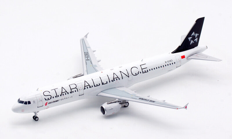 1:200 Aviation AIR CHINA STAR ALLIANCE AIRBUS A321 Passenger Plane Diecast Model