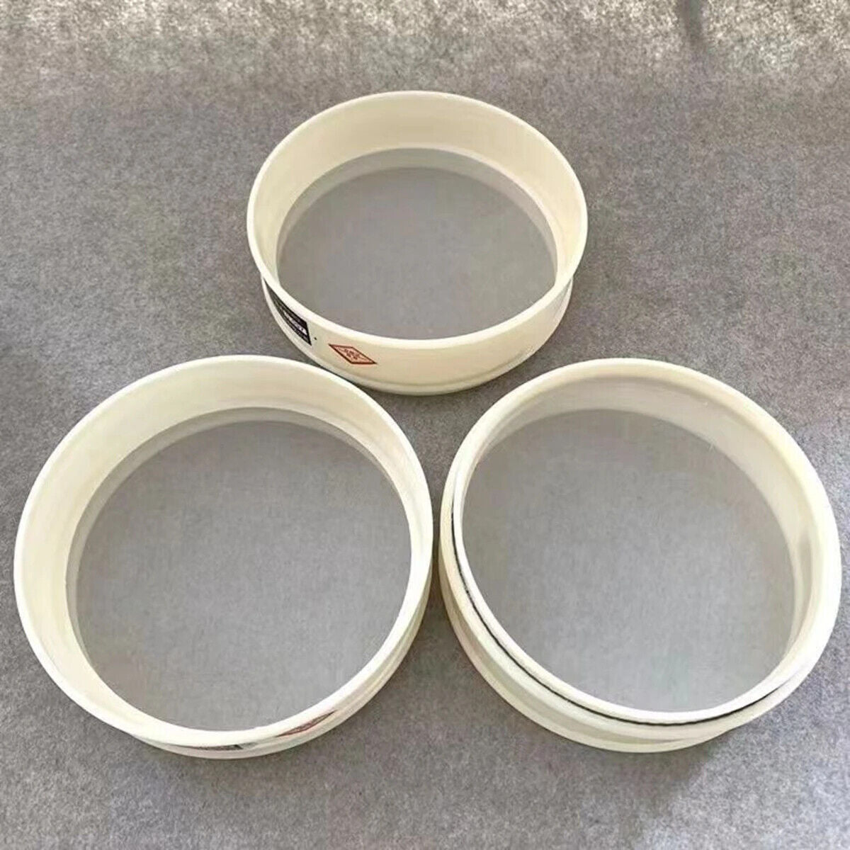 Strainer 4-500 Mesh Round Nylon Mesh Kitchen Food Flour Sieve Shaker Sifter 20cm