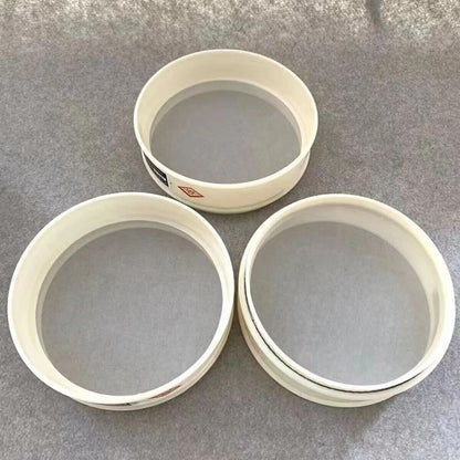 Strainer 4-500 Mesh Round Nylon Mesh Kitchen Food Flour Sieve Shaker Sifter 20cm