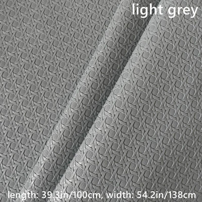 100cm Weaving Pattern Faux Leather Fabric Cloth F DIY Sofa Cover Bag Upholstery