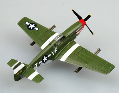 Easy Model P-51B Fighter Capt.D.Gentile 336th FS 4THFG 1/72 finished plane model
