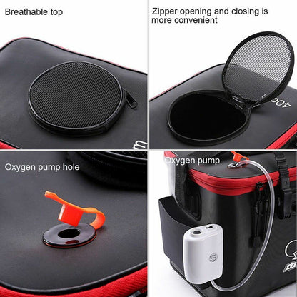 Fishing Box Bags Handing Outdoor Plastic Bucket Fish Sea Waterproof Accessories