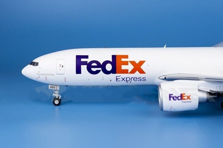 1:200 32CM GeminiJets FedEx BOEING 777-200LRF Airplane Diecast Aircraft Model