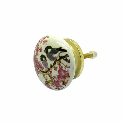 Hardware Ceramic Knobs Cupboard Pulls Handles Pack of 8