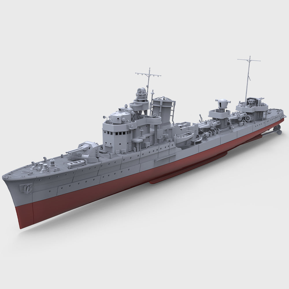 SSMODEL SSC733S 1/700 Model Italian Saetta Class Destroyer Saetta 1935 FULL HULL
