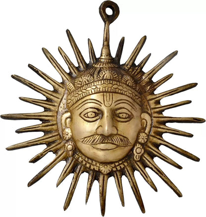 Lord Surya Dev Sun God Idol Statue Pooja Worship Spiritual Gift Showpiece
