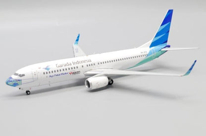 1:200 JC Wings Garuda Indonesia BOEING 737-800 Passenger Aircraft Diecast Model