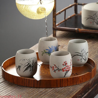 175ml Chinese style Handpainted Ceramic Teacup tea set Tea cup Cup Coffee cups