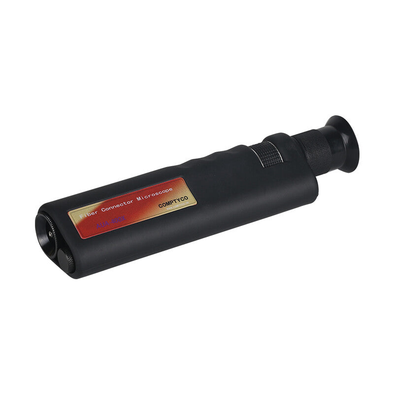Handheld 200X Optical Fiber Inspection Microscope 2.5mm 1.25mm Adapter
