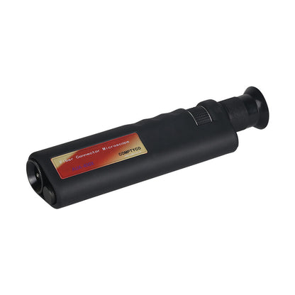 Handheld 200X Optical Fiber Inspection Microscope 2.5mm 1.25mm Adapter
