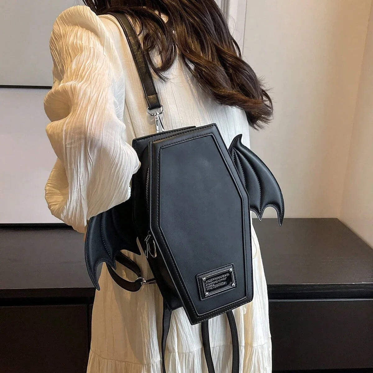 Steampunk Gothic Shoulder Bag Lightweight PU
