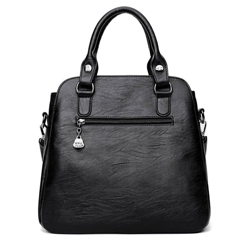 Women Shoulder Crossbody Bag Leather Messenger Bags Luxury Tote Elegant Handbag