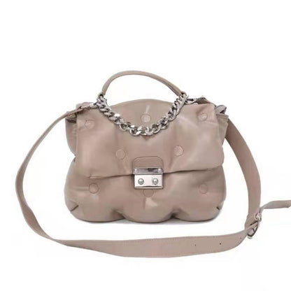 Women Cotton Feather Down Bag Crossbody Bag Handbag Shoulder Tote Bag