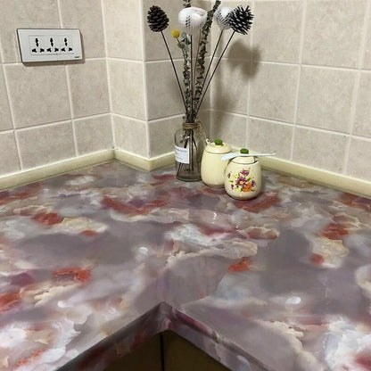 Kitchen PVC Wall Stickers 60cm x 10m Bathroom Self-adhesive Waterproof Wallpaper