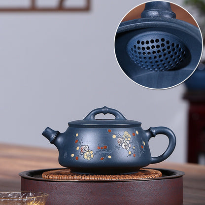 Original Ore Yixing Zisha Tianqing Clay Tea Pot Big Mouth Marked Pot Master Pots