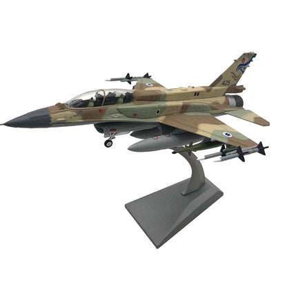 20.5cm Diecast 1/72 Israeli Air Force F-16I Fighter Aircraft Model Collection