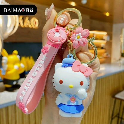 Genuine Sanrio Miniso Hellokitty Toy Figure Doll Cute Cat Decoration