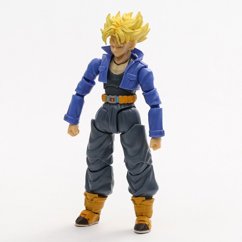 Dragon Ball Z Super Saiyan Trunks PVC Action Figure Model Statue SHF Anime Toy
