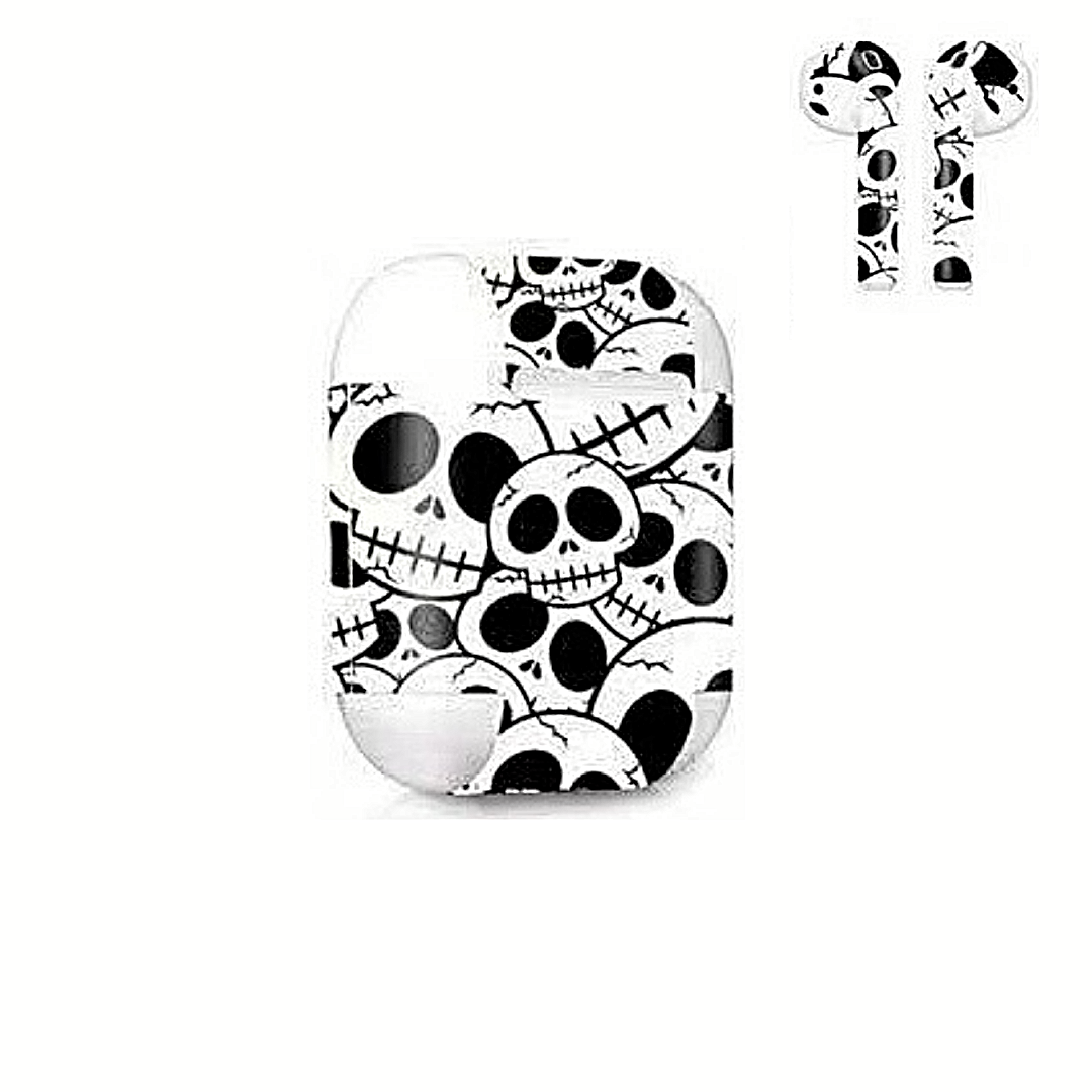 Protector Calcomania de Vinylo Forro Para Audifonos Auriculares Aairpods 1/2