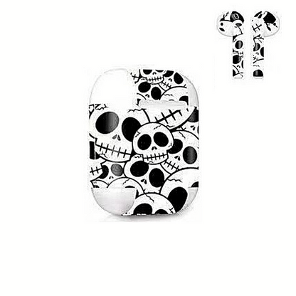 Protector Calcomania de Vinylo Forro Para Audifonos Auriculares Aairpods 1/2