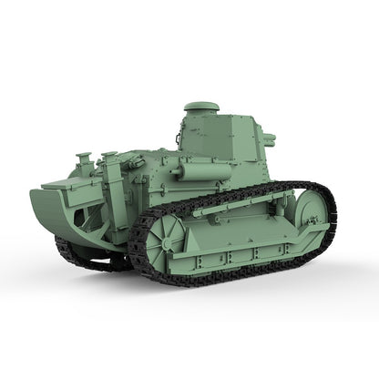 SSMODEL WOT SS16681 V1.9 1/16 Military Model Kit Italy Fiat3000 Light Tank